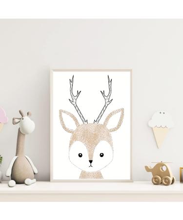 Meinbaby123 Children's Room Posters | 4 Set Din A4 Country Pictures | Baby Room Decoration | Wall Art for Girls & Boys - Buy Online on SooperMarket.com