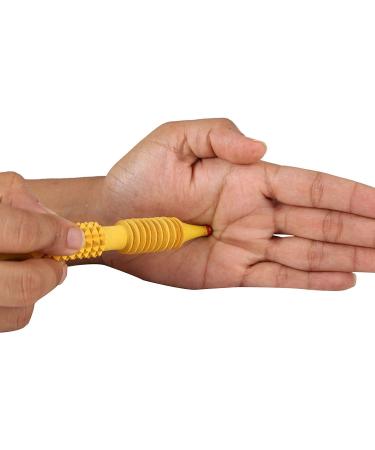 ACM Acupressure Wooden Jimmy Hand Roller Massager Relaxes The Mind and Body Stress Relief. - Buy Online on SooperMarket.com