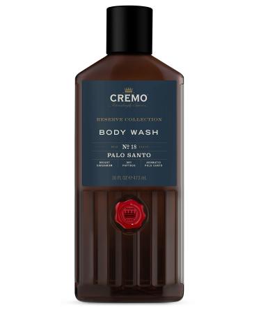 CREMO - Reserve Collection Palo Santo Body Wash For Men - Luxury Fragrance Shower Gel - 473ml