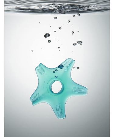 Miraloop Starfish Baby Bite Ring - Food-Safe Silicone Teether for Gum Massage | International Shipping - Buy Online on SooperMarket.com