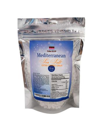 Mediterranean Sea Salt, Extra Coarse Grain 1 lb.