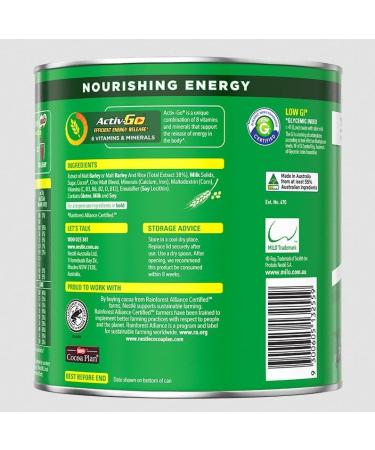 Nestle 3 x 400g Chocolate Flavour Milo Milk Drink With Welari Thank You Card Malted Vitamin Minerals Calcium Activ-go for Kids (1.2kg) - Buy Online on SooperMarket.com