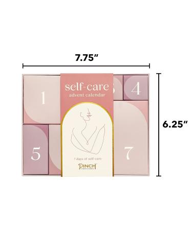 Pinch Provisions Self Care Advent Calendar - 7 Spa Essentials for Women | Perfect Gift for Birthdays Bachelorette Parties & Slumber Parties - Buy Online on SooperMarket.com