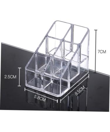 ABOOFAN 2pcs for Case Display Lipgloss Storage Slots Stand Organizer Transparent Shelf Lipsticks Acrylic mediumx2pcs As Shownx2pcs - Buy Online on SooperMarket.com