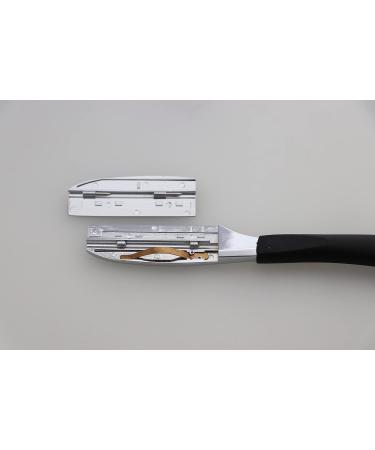 Sanguine Japanese Straight Razor | Classic Chrome Manual Razors for Men | International Shipping Available - Buy Online on SooperMarket.com