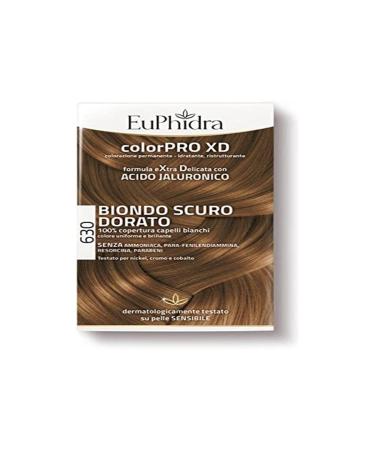 EuPhidra Colorpro XD Tincture Extra Soft Color 630 Dark Golden Blonde