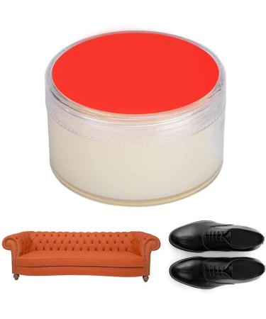 Leather Oil Cream Mink Oil Cream Smooth Leather Conditioner for DIY Hand-Made Leather Shoes Care Maintenance - Buy Online on SooperMarket.com