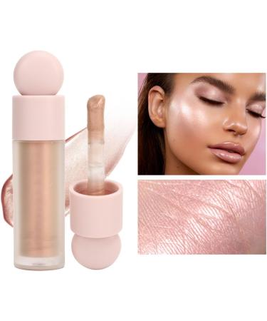 Makeup Liquid Highlighter Body Liquid Highlighter Long Lasting Smooth Waterproof 7.5ml for Midnight Party for Eyes Lips - Buy Online on SooperMarket.com