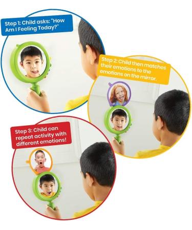 Buy Learning Resources My Emotional Mirror - Enhance Emotional Intelligence | Fast International Shipping - Buy Online on SooperMarket.com