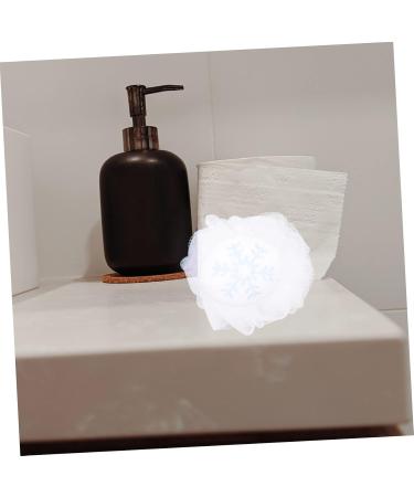 2pcs Soft Bath Ball & Exfoliating Shower Pouf - Luxurious Bathing Accessories for Girls - Cotton Loofah & Back Scrubber - Ideal for Relaxing Showers - Buy Online on SooperMarket.com