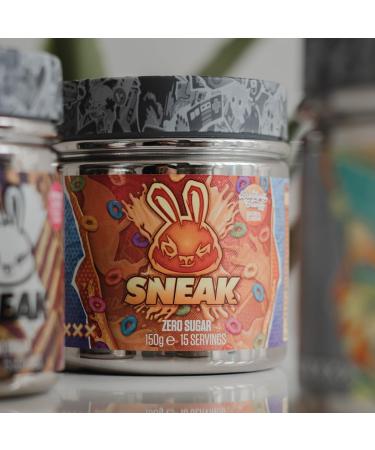 SNEAK | Breakfast Orange Edition | In-Game Focus Boost Energy Drink Zero Sugar Low-Calorie Vegan | 15 Servings Breakfast Orange 150.00 g (Pack of 1) - Buy Online on SooperMarket.com