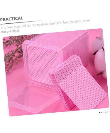 Beavorty 1600 Pcs Lint-Free Eyelash Extension Glue Wipes & Nail Remover Pads - Pure Cotton Anti-Clogging Pads for Salons - Buy Online on SooperMarket.com