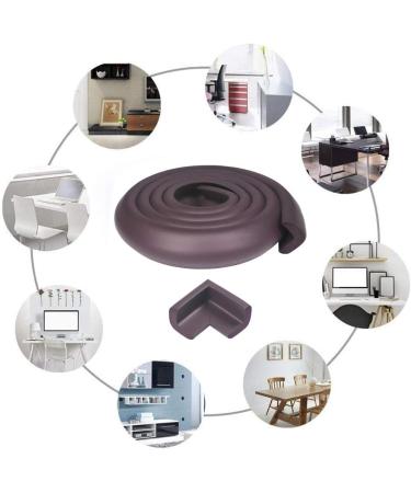 Vicloon Edge Protectors 2 M Foam Safety Strip and 4 Corner Cushion Protector Set Edge Corner Guards for Baby - Purple - Buy Online on SooperMarket.com