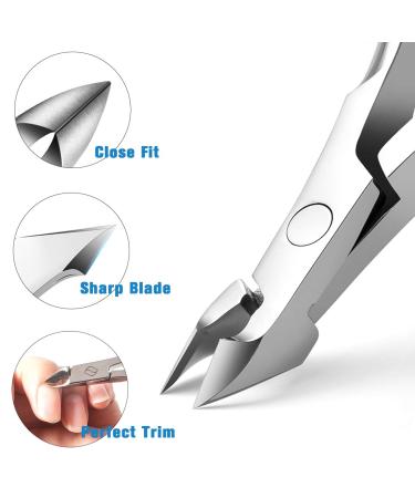 FERYES Cuticle Clipper - Professional Grade Stainless Steel Cuticle Remover Tool - 6mm Jaw - Silver | 1 Piece - Buy Online on SooperMarket.com