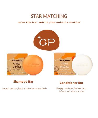Hydrating Conditioner Bar with Moroccan Argan Oil | Deep Conditioning for Curly Hair | Sustainable & Sulfate Free | 3oz Citrus Lemon - Buy Online on SooperMarket.com