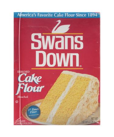 Swans Down Regular Cake Flour 2 Pound Boxes - Pack of 2 | Premium Quality Baking Flour - Buy Online on SooperMarket.com