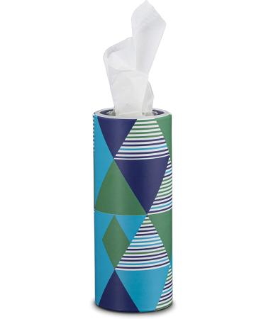 Reeflex Car Tissues - 200 Facial Tissues in 4 Canisters | Soft, Durable, 2-Ply Travel Tissues | Convenient Cup Holder Fit | 50 Count per Canister - Buy Online on SooperMarket.com