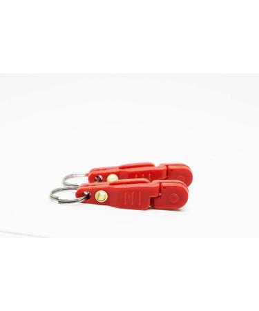 Bimini Lures Pro Snap Weights for Trolling - Red Clip Red - 2 Clips/pack - Buy Online on SooperMarket.com