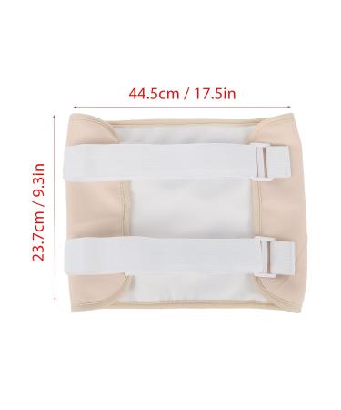 Buy Washable Castor Oil Pack & Wrap - Ergonomic Compress for Lymphatic Drainage (Khaki) | Shop Internationally - Buy Online on SooperMarket.com