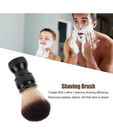 Ergonomic Resin Grip Shaving Brush for Men | Soft Hair Nylon Razor Brush | Facial Care & Grooming Tool - Buy Online on SooperMarket.com