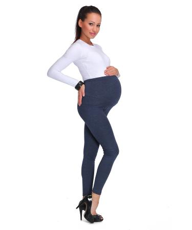 SOFTSAIL Womens Maternity Leggings Thick Cotton Pregnancy Fleece Pants PREG28 20 Jeans