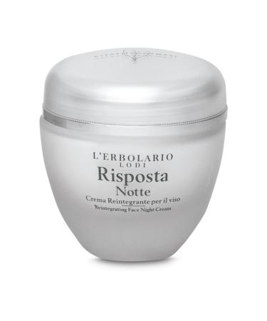 LErbolario Risposta Night Reintegrating Face Cream 1.6 oz - Face Moisturizer - With Shea Butter - Moisturizing and Nourishing - Cruelty-Free