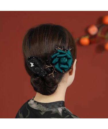 Bun Maker Flower Deft Hair Bun Roller Maker Hair Bun Maker Elegant Hair Buns Supplies Beauty Products for Dating Traveling Gatherings Stage Performance - Buy Online on SooperMarket.com