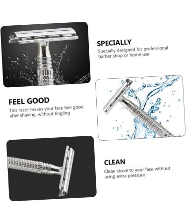 Angoily 6 Pcs Shaver Tool Set - Zinc Alloy Man's Metal Head - Premium Quality for Smooth Shaving | International Shipping Available - Buy Online on SooperMarket.com
