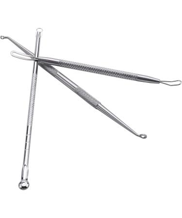 AIDIRui Professional Black head Remover Tool Kit Stainless Steel Blackhead Acne Comedone Pimple Blemish Extractor Beauty Tool - Buy Online on SooperMarket.com