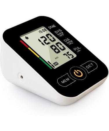 Portable Fully Automatic Digital Blood Pressure Monitor with Extra Large Cuffs - Home Use BP Monitor with Large LCD Display (Black) - Buy Online on SooperMarket.com
