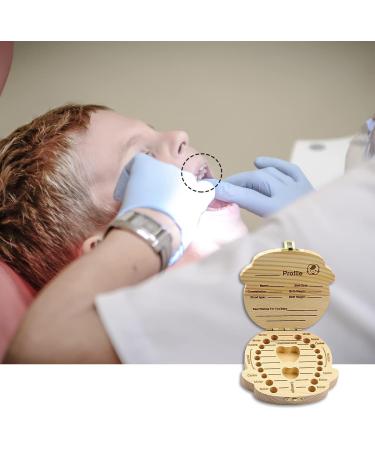 Jagowa Wooden Baby Teeth Save Box - Memory Collection Organizer for Baby Kids Teeth (Girl Boy) - Buy Online on SooperMarket.com