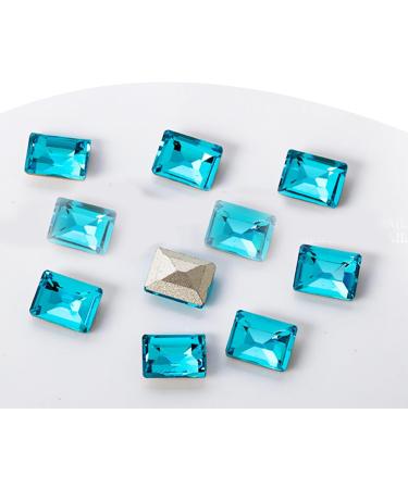 Crystal Nail Rhinestones Clear Nails Gems Stones 10Pcs Pointed Back Rhinestones Diamond Gems For Nail Art Supplies Nail Art Decorations Kits Nail Art Decorations Stickers ND956 - Buy Online on SooperMarket.com