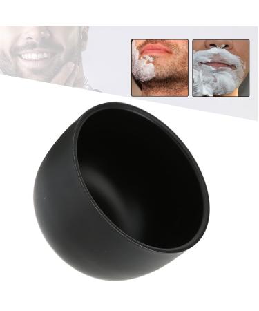 Stainless Steel Shaving Soap Bowl - Unbreakable Black Mug for Standard Size Pucks & Soaps | International Shipping - Buy Online on SooperMarket.com