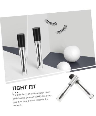 PLAFOPE 2pcs Empty Eyeliner Vials Empty Mascara Tube Clear Mascara Tubes Eyelash Growth Oil Tube - Buy Online on SooperMarket.com