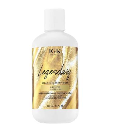 IGK LEGENDARY Dream Hair Conditioner | Healthy + Hydrated + Shine | Vegan + Cruelty Free | 8 Fl Oz (Pack of 1)