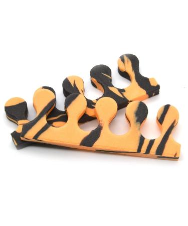 PrettyClaw Foam Toe Separators - 24 Pieces - Nail Polish Toe Spacers in Orange, Gray, Blue - Pedicure Toe Separators for Perfectly Polished Toenails - Buy Online on SooperMarket.com
