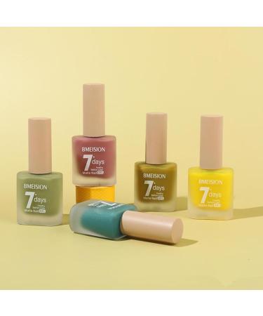 Matte Nail Varnish Quick Dry Nail Polish Velvet Finish Non Toxic Nail Polishes Water Based Formula Long Lasting Nail Polish Starter DIY For Women Party Salon Quick Dry No UV Needed 15ml 14# - Buy Online on SooperMarket.com