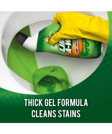 Lime-A-Way Toilet Bowl Cleaner Liquid 16 oz - Pack of 2 | Powerful Lime Scale Remover - Buy Online on SooperMarket.com