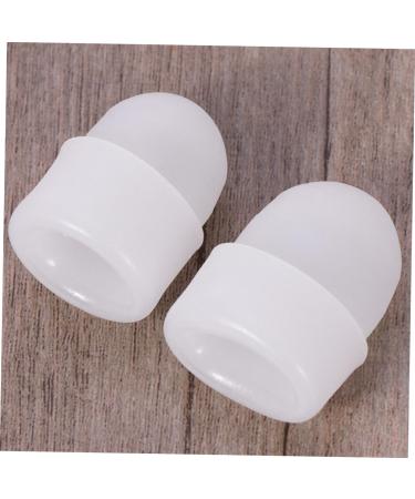 8 Pairs Silicone Gel Toe Protectors & Separators for Blisters, Bunions, and Straightening - White Headgear Orthopedic Design - Buy Online on SooperMarket.com
