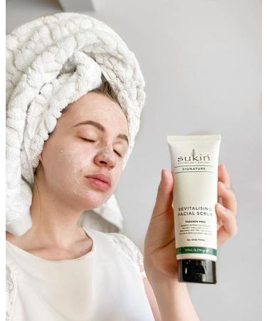 Sukin Revitalising Facial Scrub 4.23 fl oz - Exfoliating & Nourishing Skincare - Buy Online on SooperMarket.com