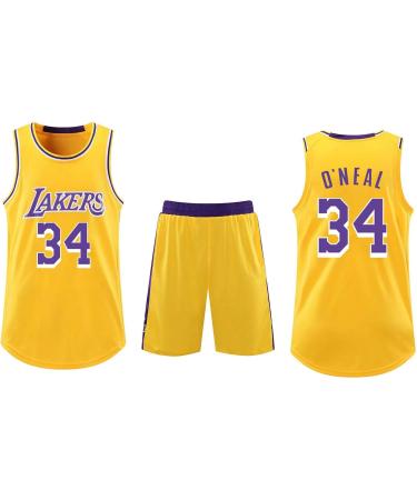 Shop Basketball Jersey Shirt & Shorts for Children & Adults - Sleeveless Suit B-34-Gelb S - International Shipping Available - Buy Online on SooperMarket.com