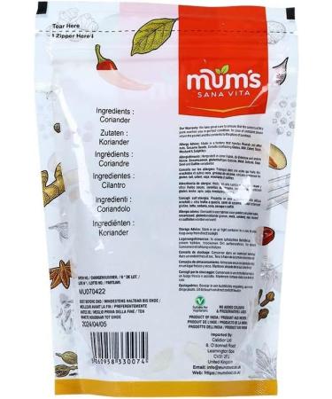 Mum's Premium Ground Coriander Powder - 150g | Cilantro Powder for Authentic Flavor - Buy Online on SooperMarket.com