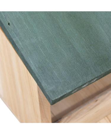 vidaXL 4x Firwood Squirrel Houses Garden Forest Wild Animals Wooden Holder Squirrel Peanut Butter Feeder Food House Feeding Station Box - Buy Online on SooperMarket.com