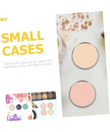 WOFASHPURET Women Supplies 50pcs Eye Shadow Disk Makeup Containers Travel Makeup Tin Empty Eyeshadow Plates Highlighter Miss - Buy Online on SooperMarket.com
