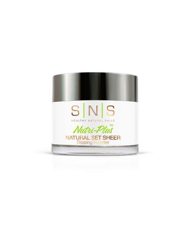 SNS Healthy Natural Nails - Natural Set Sheer - 2 oz