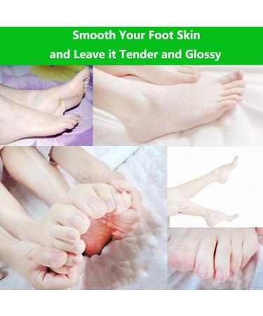BOMPOW Olive Scented Foot Peel Socks - Soft Baby Feet in 3-7 Days - 2 Pairs - Buy Online on SooperMarket.com