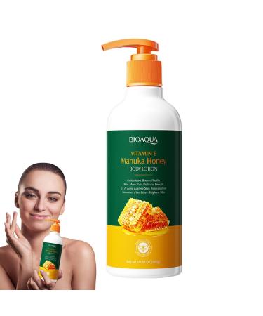 Honey Body Moisturizer | Moisturizing Firming Vitamin E Body Butter Lotion | Hydrating Moisturizer for Face and Body Cream for Dry Skin for Women Hmltd