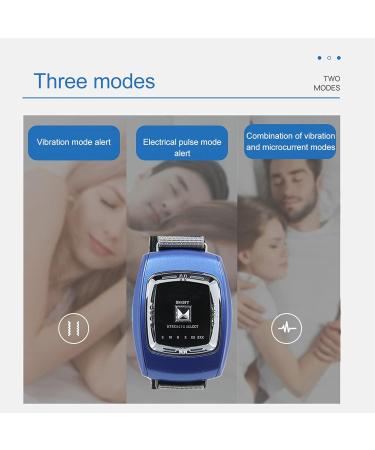 Snore Watch | 3 Modes Electric Sleep Monitor for Home | Breathable & Promotes Better Sleep | Blue - Buy Online on SooperMarket.com