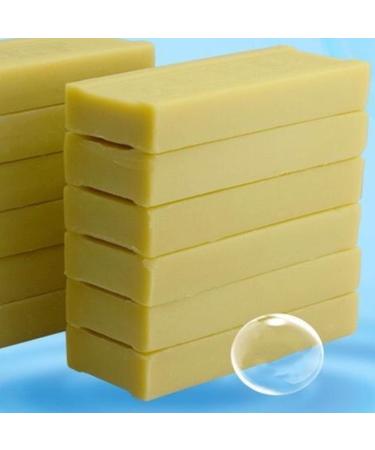 Savon Naturel Underwear Cleaning Soap Clothes Cleaning Soap Household Super Cleaning Supplies Tools Natural Plant Soap for Baby & Kids (Color : Yellow Size : 4pcs) 4pcs Yellow