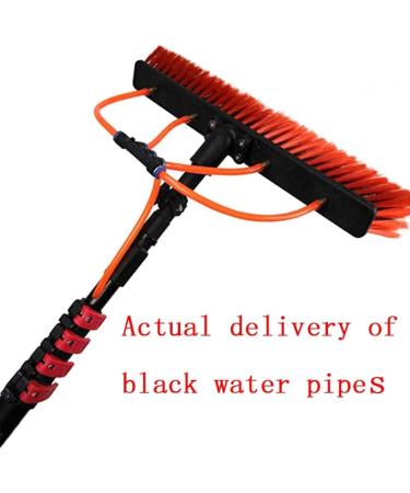 Window Cleaning Pole Telescopic Aluminum Alloy Water Fed Extendable Brush for Photovoltaic Panel Cleaning Indoor/Outdoor High Window (Color : 10.8m) (7.2m) - Buy Online on SooperMarket.com